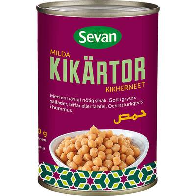 Konserv Sevan Kikärtor
