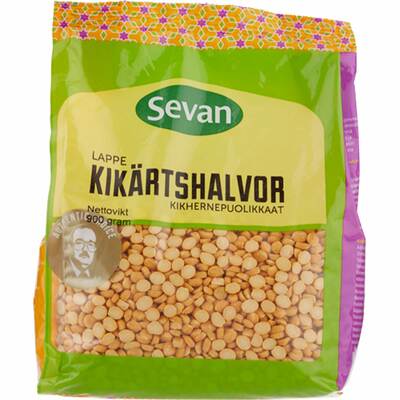 Konserv Sevan Kikärtshalvor
